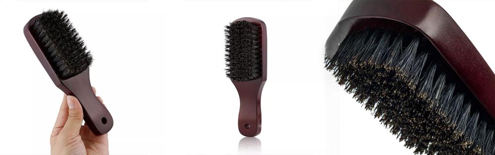 multi view of fading brush for barbers