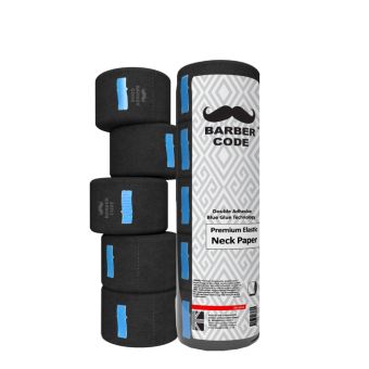 barbercode premium neck paper black - KAZEM