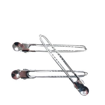 Control Clips 12 silver metal - KAZEM