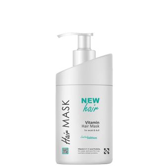 NEWHAIR Vitamin hair mask for weak and dull hair with Vitamin E F and C