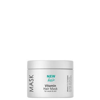 NEWHAIR Vitamin hair shampoo for weak and dull hair with Vitamin E F and C