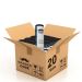 Box of 20 Neck Paper Black