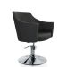 Milan designer hairdressing salon chair black KAZEM