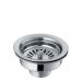 large drain filter chrome for hair salon basin
